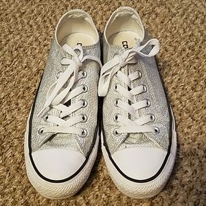 Silver Converse